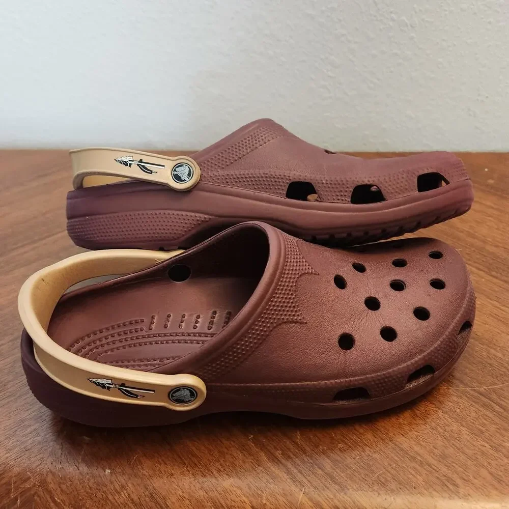 Crocs Florida State Seminoles Clogs Maroon/Gold Men's Size XXL (12-13)